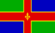 Lincolnshire Table Flags